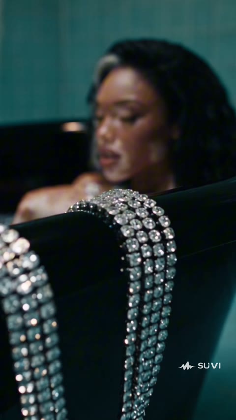 The same character in another scene from the music video